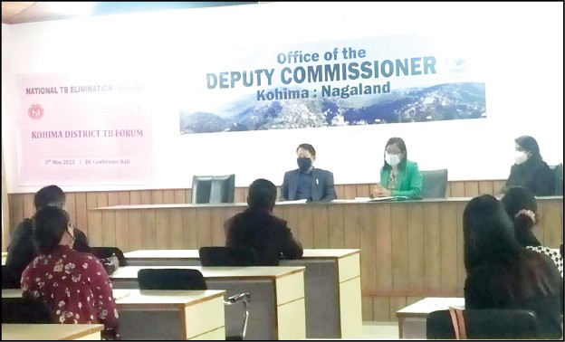 The 3rd Kohima District TB Forum meeting was held at the Deputy Commissioner’s Office, Kohima on May 5.